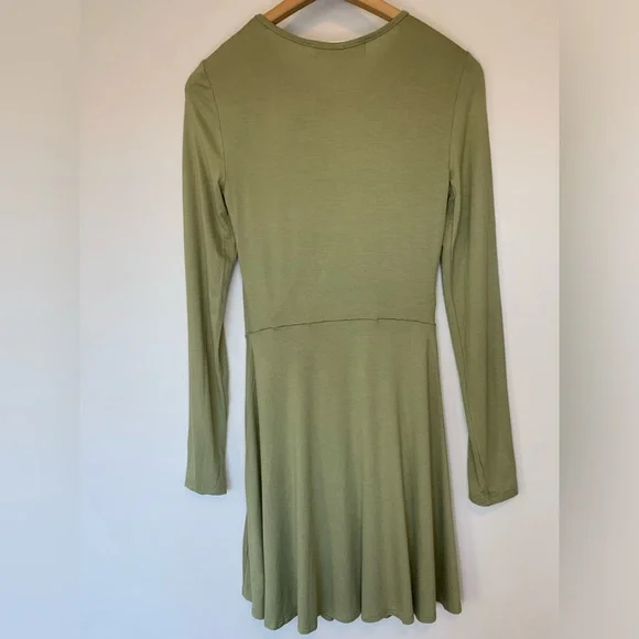 Free People FP Beach Vance Wrap Mini Dress y2k Size Small - Picture 3 of 11